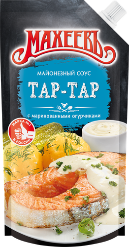 Соус майонезный МАХЕЕВЪ Тар-Тар 25%, 200г, крупный план