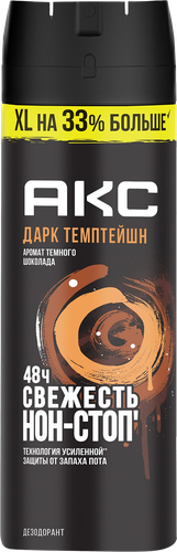 Дезодорант-спрей мужской АКС Дарк темптейшн, 200мл, крупный план