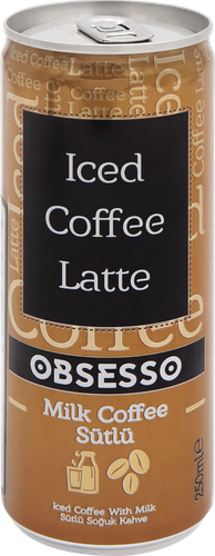 Напиток OBSESSO Кофе холодный Latte, 0.25л, изображение