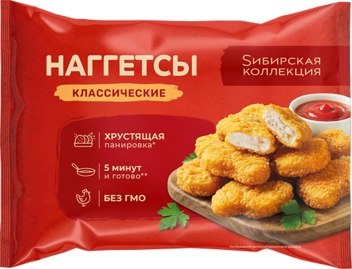 Наггетсы SИБИРСКАЯ КОЛЛЕКЦИЯ Классические, 220г, фотография