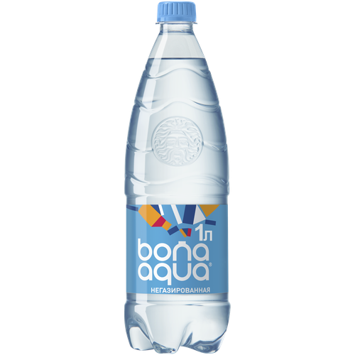 Вода питьевая BONA AQUA негазированная, 1л, изображение