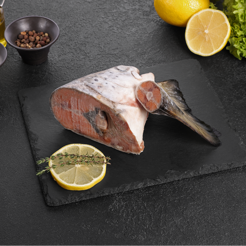 Набор для ухи из дальневосточных лососей замороженый ЛЕНТА FRESH, весовой, изображение