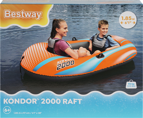 Лодка надувная BESTWAY 185х97см, Арт. 61140, картинка