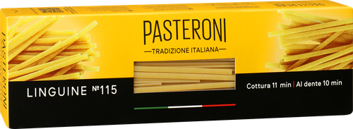 Макароны PASTERONI Linguine №115, группа А высший сорт, 400г, фотография