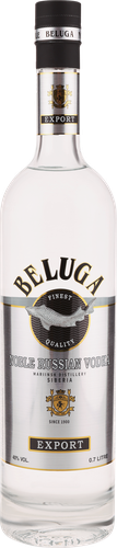 Водка BELUGA Noble 40% + коктейльный бокал, 0.7л, картинка