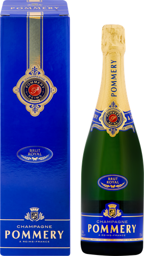 Вино игристое POMMERY Брют Рояль белое брют, п/у, 0.75л, детальное фото