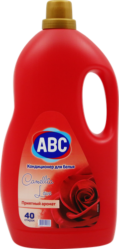 Кондиционер-смягчитель для белья ABC Любовь камелии, 4л, вид