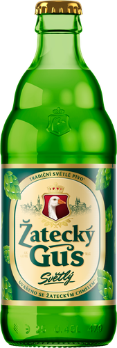Пиво светлое ZATECKY GUS пастеризованное 4,6%, 0.45л, картинка