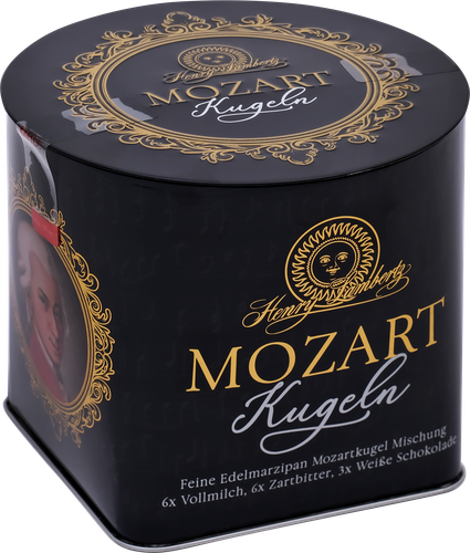 Конфеты шоколадные LAMBERTZ Mozart-Kugeln с мягкой ореховой начинкой, 300г, изображение