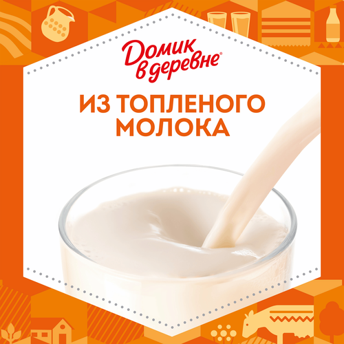 Ряженка ДОМИК В ДЕРЕВНЕ 3,2%, без змж, 900г, детальное фото