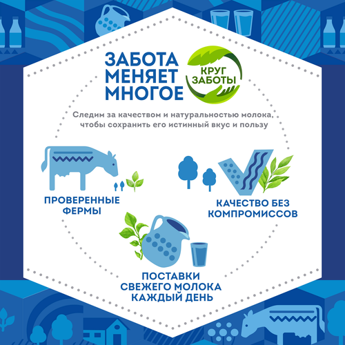 Сливки стерилизованные ДОМИК В ДЕРЕВНЕ 10%, без змж, 950г, вид