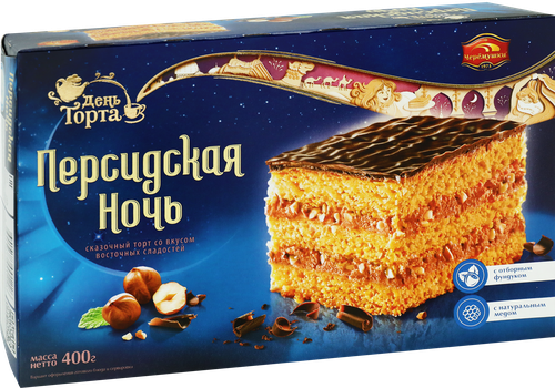 Торт ЧЕРЕМУШКИ Персидская ночь, 400г, вид