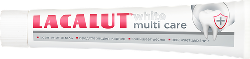 Зубная паста LACALUT White multi care, 60г, вид