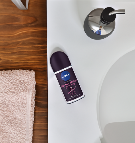 Дезодорант-антиперспирант роликовый женский NIVEA Premium Perfume Жемчужная красота, 50мл, изображение