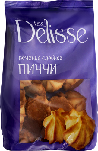 Печенье сдобное DELISSE Пиччи, 300г, изображение
