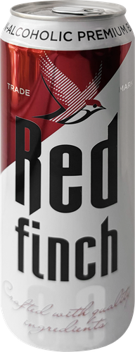 Пиво безалкогольное RED FINCH пастеризованное 0,5%, 0.45л, детальное фото