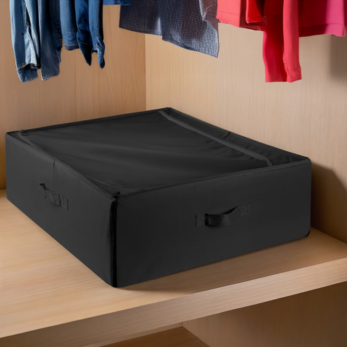 Коробка для хранения HOMECLUB SpaceCube 55х55х20см, с клапаном на молнии, полиэстер Арт. USSC-2, вид
