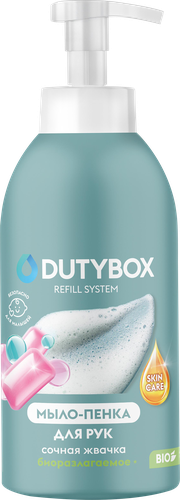 Мыло-пенка DUTYBOX Сочная жвачка, 500мл, фотография
