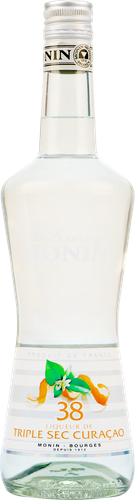 Ликер MONIN Трипл Сек Кюрасао крепкий 38%, 0.7л