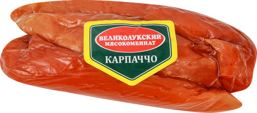 Карпаччо сырокопченое из мяса птицы ВЛМК Экстра, весовое, изображение