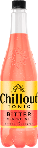 Тоник CHILLOUT Bitter Grapefruit Грейпфрут газированный, 0.9л, детальное фото