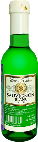 Вино VINO KALEM Совиньон Блан белое сухое, 0.187л