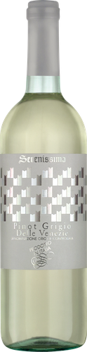 Вино SERENISSIMA Pinot Grigio Delle Venezie ординарное сортовое белое сухое, 0.75л