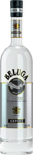 Водка BELUGA Noble 40%, 1.75л, крупный план