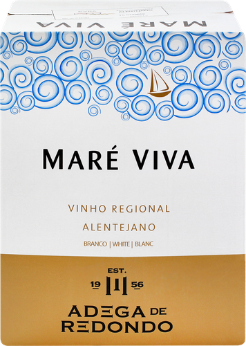 Вино MARE VIVA Алентежу белое сухое, 3л
