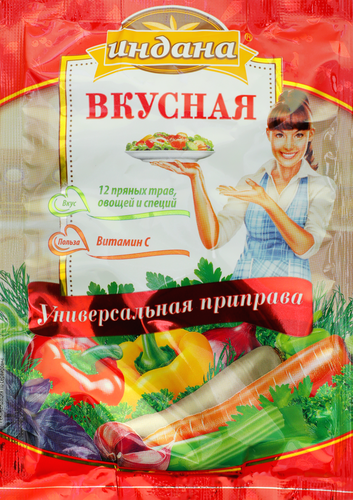 Приправа ИНДАНА Вкусная, универсальная, 75г, фотография