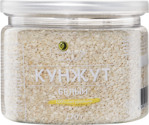 Кунжут белый СОЛНЕЧНЫЙ ОСТРОВ, 170г, детальное фото