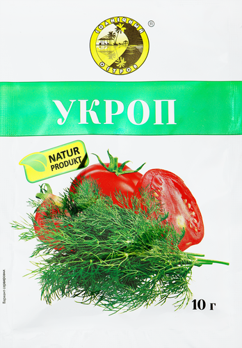 Укроп СОЛНЕЧНЫЙ ОСТРОВ, 10г, вид