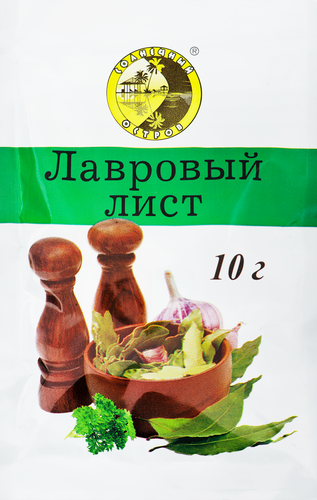 Лавровый лист СОЛНЕЧНЫЙ ОСТРОВ, 10г, детальное фото