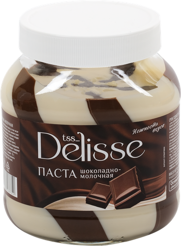 Паста DELISSE с молоком и какао, 700г, детальное фото