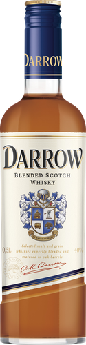 Виски DARROW шотландский купажированный 40%, 0.5л, фотография