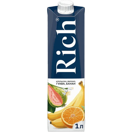 Нектар RICH Тропические фрукты, 1л, фотография