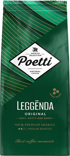 Кофе зерновой POETTI Leggenda Original, 1кг, фотография