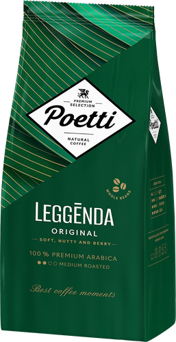 Кофе зерновой POETTI Leggenda Original, 1кг, фотография