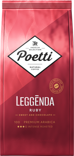 Кофе зерновой POETTI Leggenda Ruby, 1кг, фото
