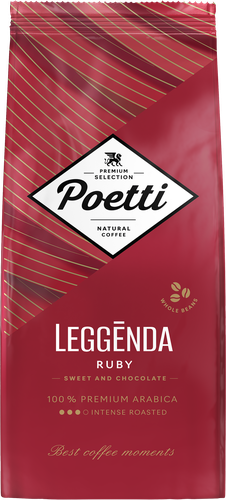 Кофе зерновой POETTI Leggenda Ruby, 1кг, фотография