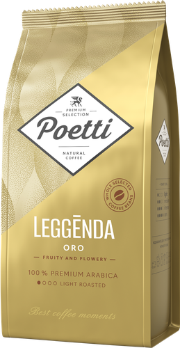 Кофе зерновой POETTI Leggenda Oro, 1кг, изображение