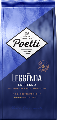 Кофе зерновой POETTI Leggenda Espresso, 1кг, вид