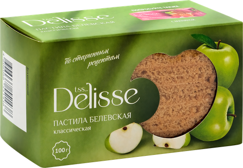 Пастила DELISSE Белевская классическая, 100г, фотография