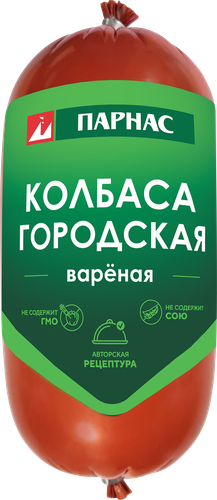 Колбаса вареная 365 ДНЕЙ Городская, 400г, крупный план