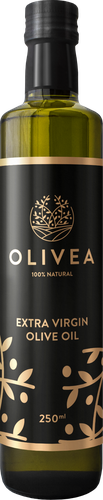 Масло оливковое OLIVEA Extra Virgin, 250мл, вид