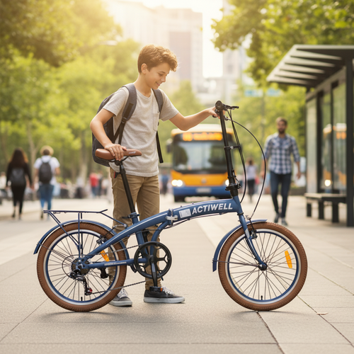 Велосипед складной ACTIWELL Planet 20" 7 скоростей, в ассортименте, Арт.  PLN20ST-U, картинка