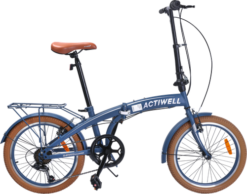 Велосипед складной ACTIWELL Planet 20" 7 скоростей, в ассортименте, Арт.  PLN20ST-U, крупный план