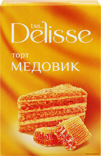 Торт DELISSE Медовик, 360г, детальное фото