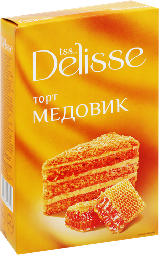 Торт DELISSE Медовик, 360г, картинка