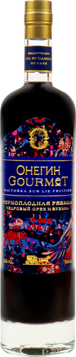 Настойка ОНЕГИН Гурмэ черноплодная рябина 20%, сладкая, 0.5л, изображение